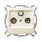 Gniazdo antenowe RTV-DATA Ecru As - GPA-GD/m/27