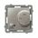 Regulator temperatury z czujnikiem podpodłogowym Srebrny perłowy - RTP-1S/m/43 Karo