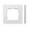 Ramka pojedyncza Biały, podstawa szara Simon 82 Detail ORIGINAL-mono - 8200610-030