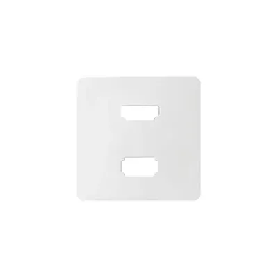 Biała pokrywa do gniazda USB+HDMI z serii Simon 82, producent Kontakt-Simon.