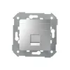 Pokrywa 1x gniazdo RJ45, płaska z żaluzją Aluminium Simon 82 - 82005-93