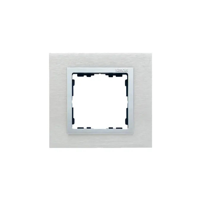 Ramka pojedyncza Simon 82 Nature Inox mat z aluminium, numer katalogowy 82917-34, producent Kontakt-Simon.