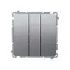 Łącznik potrójny 10AX Stal inox Simon Basic - BMW31.01/21