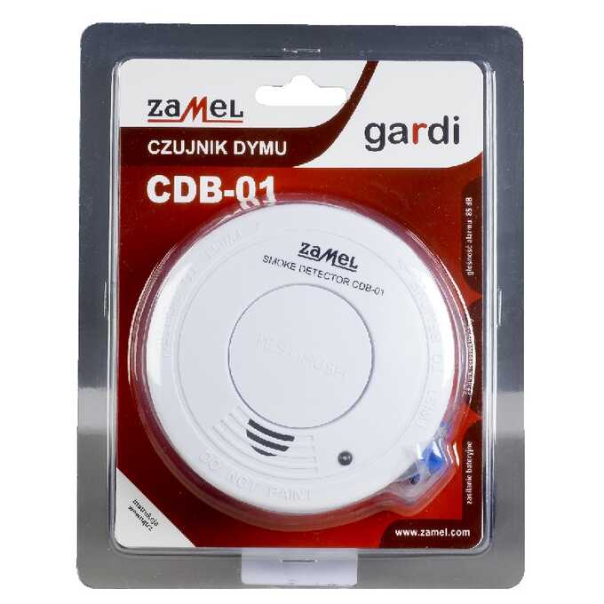 Czujnik dymu bateryjny Zamel Gardi - CDB-01