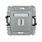 Gniazdo USB-A A 2.0 pojedyncze Srebrny metalik Karlik Mini - 7MGUSB-1