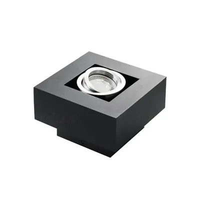 Sufitowa oprawa punktowa STOBI DLP 50-B Kanlux w kolorze czarnym, nowoczesny design, do montażu natynkowego.