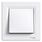 Łącznik jednobiegunowy IP44 (monoblok) Biały Schneider Asfora - EPH0100221