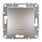 Przycisk zwierny z podświetleniem (zaciski śrubowe) Brąz Schneider Asfora - EPH1600369