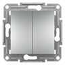 Łącznik podwójny schodowy (szybkozłącza) Aluminium Schneider Asfora - EPH0600161