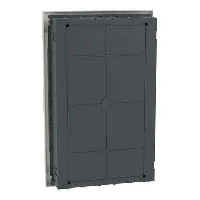 Rozdzielnica podtynkowa Schneider Electric Easy9 EZ9EUB312, 36 modułów (3x12), z białymi drzwiczkami.