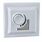 Regulator temperatury z wbudowany czujnikiem i możliwością sterowania ogrzewaniem / chłodzeniem Biały Schneider Sedna - SDN6001121