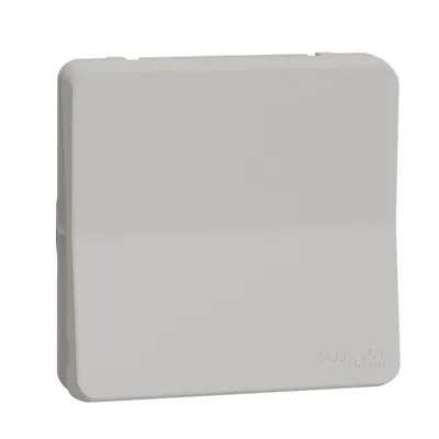 Biały mechanizm łącznika uniwersalnego IP55 Schneider Mureva Styl. Elegancki design i wysoka jakość wykonania.
