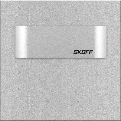 Oprawa Tango Short LED aluminiowa Skoff z ciepłym światłem, z logo producenta.