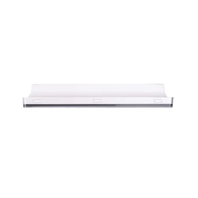 Oprawa ewakuacyjno-awaryjna VELLA LED ECO SO 125 M 3h MT IP65 Biały Intelight - widok z przodu na białym tle.