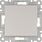 Przycisk zwierny Srebrny Hager Lumina - WL0112