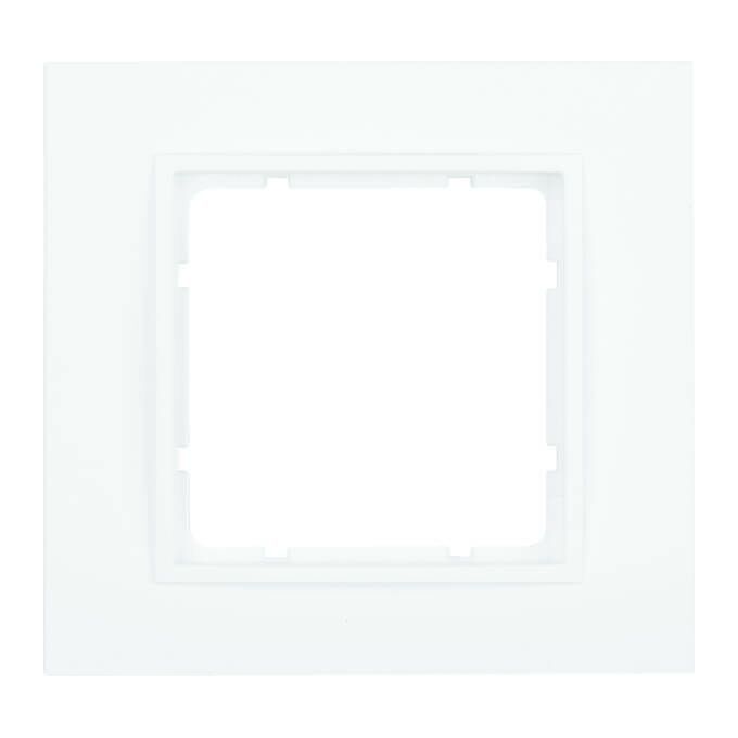 Ramka pojedyncza Biały mat Berker B.7 - 10116919