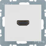 Gniazdo HDMI Biały mat Berker B.3/B.7 - 3315421909