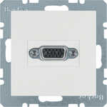 Gniazdo VGA Biały mat Berker B.3/B.7 - 3315401909