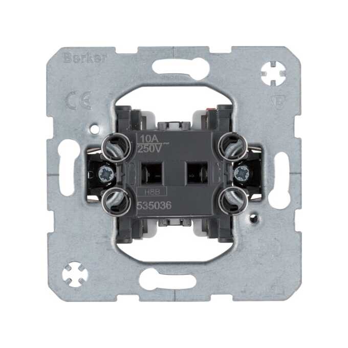 Łącznik przyciskowy, zestyk zmienny (mechanizm) Berker one.platform - 535036