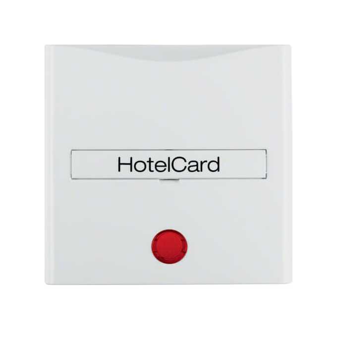 Pokrywa łącznika hotelowego na kartę Biały połysk Berker B.Kwadrat - 16408989
