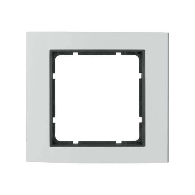Ramka pojedyncza Aluminium/Antracyt mat Berker B.3 - 10113004