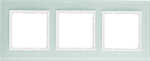 Ramka potrójna Szkło białe/Biały mat Berker B.7 - 10136909