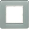 Ramka pojedyncza, szkło Biały Berker Q.7 - 10116079