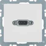 Gniazdo VGA Biały aksamit Berker Q.1/Q.3/Q.7 - 3315406089