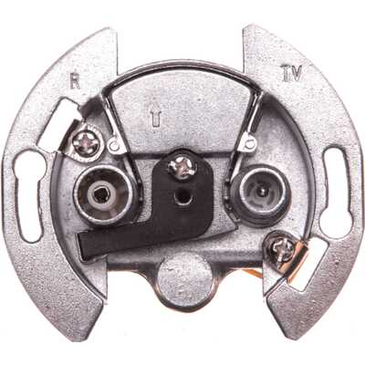 Gniazdo antenowe RTV końcowe (mechanizm) Berker R.classic/1930/Glasserie - 53455012
