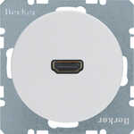 Gniazdo HDMI Biały połysk Berker R.1/R.3/R.8 - 3315422089