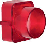 Klosz do sygnalizatora świetlnego E10 czerwony przezroczysty Berker Serie 1930/Glasserie - 1222