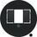 Płytka czołowa do gniazda głośnikowego i gniazda ładowania USB Czarny Berker Serie 1930/Glasserie - 104001
