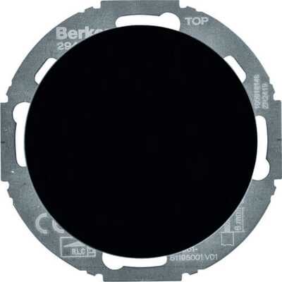 Ściemniacz obrotowy komfort LED 3-100W Czarny połysk Berker R.classic - 29442045