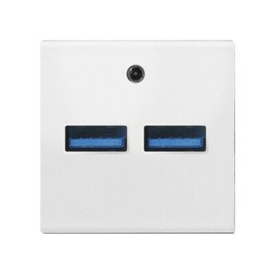Ładowarka USB podwójna Biały - GK-2USB/00 Ospel45