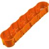 Puszka PK 60 pięciokrotna z wkrętami, głęboka Pawbol - A.0048WPG