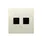 Gniazdo RJ45 kat.5e + gniazdo telefoniczne RJ11 Beżowy Simon Basic - BMF5T.02/12
