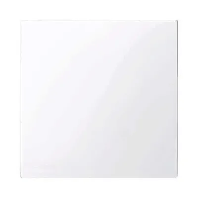 Klawisz pojedynczy biały polarny Merten System M - MTN432119 od Schneider Electric, elegancki i minimalistyczny design.