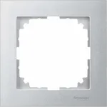 Ramka pojedyncza M-Pure aluminiowa Schneider Electric MTN4010-3660, elegancka i nowoczesna, idealna do każdego wnętrza.