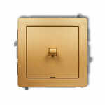 Łącznik schodowy w stylu amerykańskim (bez piktogramu) Złoty Karlik Deco - 29DWPUS-3.1