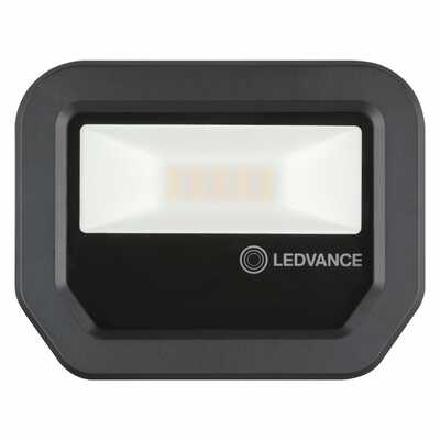 Naświetlacz LED Floodlight 10W/6500K b.zimna 1200lm IP65 Czarny Ledvance NOWY MODEL - 4058075420922