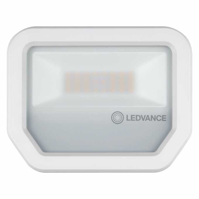 Naświetlacz LED Floodlight 20W/4000K b.neutralna 2400lm IP65 Biały Ledvance NOWY MODEL - 4058075421035