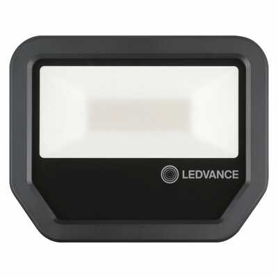 Naświetlacz LED Floodlight 30W/6500K b.zimna 3600lm IP65 Czarny Ledvance NOWY MODEL - 4058075421189