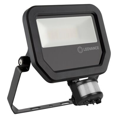 Naświetlacz LED z czujnikiem ruchu Floodlight 20W/3000K b.ciepła 2200lm IP65 Sensor Czarny Ledvance NOWY MODEL - 4058075460911