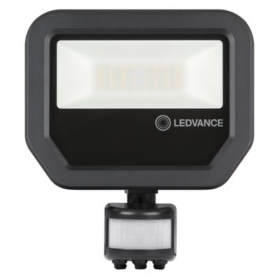 Naświetlacz LED z czujnikiem ruchu Floodlight 20W/3000K b.ciepła 2200lm IP65 Sensor Czarny Ledvance NOWY MODEL - 4058075460911