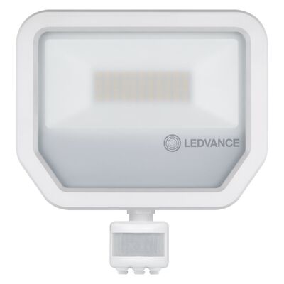 Naświetlacz LED z czujnikiem ruchu Floodlight 50W/3000K b.ciepła 5500lm IP65 Sensor Biały Ledvance NOWY MODEL - 4058075461017