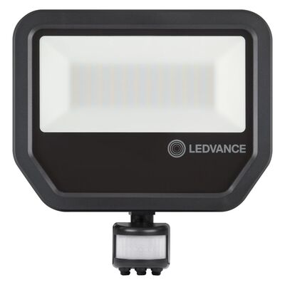 Naświetlacz LED z czujnikiem ruchu Floodlight 50W/3000K b.ciepła 5500lm IP65 Sensor Czarny Ledvance NOWY MODEL - 4058075460997