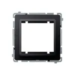 Adapter (przejściówka) na osprzęt standardu 45 x 45 mm. Grafit matowy Simon Basic - BMA45M/28