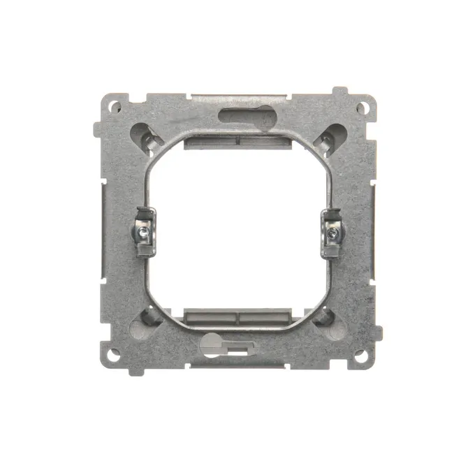 Adapter (przejściówka) na osprzęt standardu 45 x 45 mm. Stal Inox Simon Basic - BMA45M/21