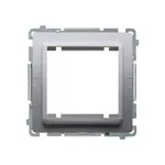 Adapter (przejściówka) na osprzęt standardu 45x45 mm, stal Inox Simon Basic BMA45M/21