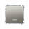 Przycisk zwierny "dzwonek" z podświetleniem 10AX Satynowy Simon Basic - BMD1L.01/29